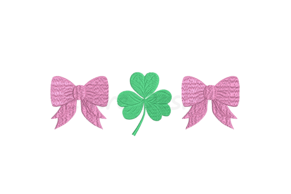 Coquette Clover Embroidery Design