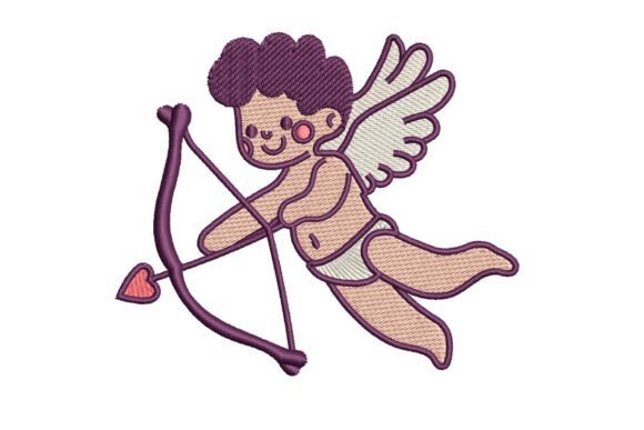 Cupid with Bow Silhouette