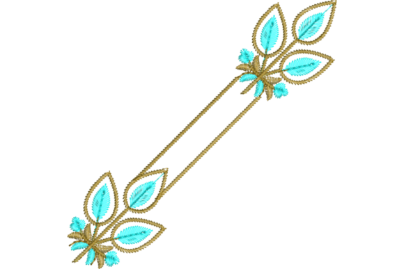 Plants and Flowers Machine Embroidery